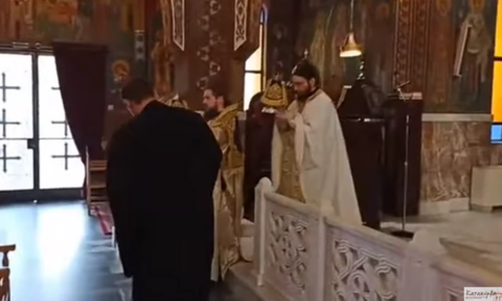 Επίθεση μέσω Κοινωνικών Μέσων στον Τσιόδρα επειδή έψαλε στην Θεία Λειτουργία
